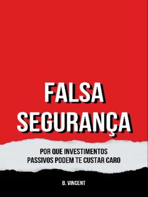 cover image of Falsa Segurança